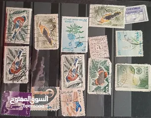  23 طوابع قديمة للبيع بنص ديناااار فقط