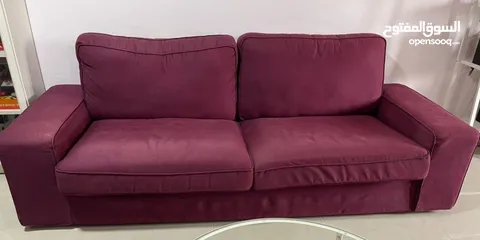  1 Ikea 3 Seat Sofa Kivik