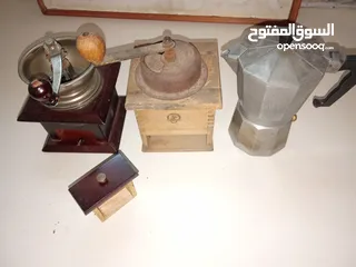  2 مطحنتين قهوه إبريق قهوه إيطالي اسبريسو