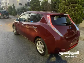  7 نيسان ليف SL بحالة ممتازة موديل 2014
