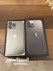  3 iPhone 13 Pro Max 256 gg gray بحاله ممتازه جدا