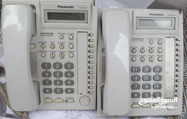  2 تلفون ارضي بانسونك