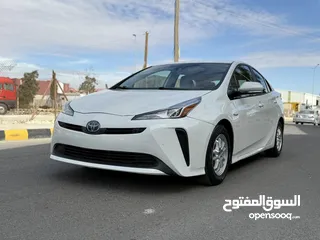  9 تويوتا بريوس، ((2020)) فحص كامل، بحاله الوكاله، للبيع بسعر مميز.. ‏((toyota_prius_hybrid))