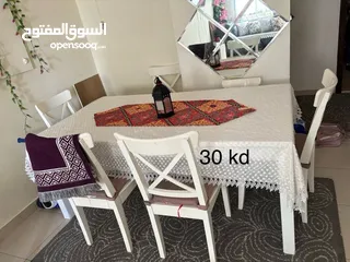  2 سفرة ايكيا بحاله ممتازه