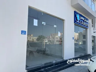  3 محل كورنر للايجار في الخوض 6 (برج المعرفة) New shop for rent Al Khoud6