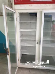  1 ثلاجه 2 أبواب سوبرماركت ... البيع لعدم توفر المكان