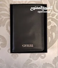  1 Guess men  passport and money wallet Guess men  passport and money wallet