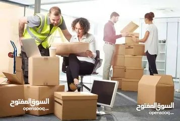  4 كراتين لضب والترحيل البضائع المنزل بعمان