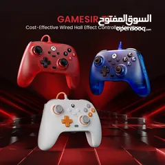  7 وحدة تحكم سلكية GameSir T7 مع عصا التحكم ذات تأثير Hall، لوحة ألعاب التوصيل والتشغيل لأجهزة Xbox Ser