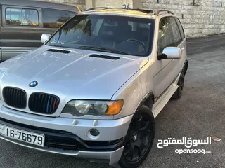  1 ‏‎بي إم دبليو X5 BMWموديل 2001 3.0cc فل أوبشن