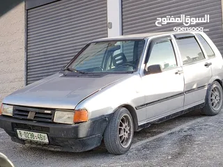  3 فيات اونو مكسور عليها سنتين جير ماتور منيح بودي ماشي الحال / الموقع بيت لحم /