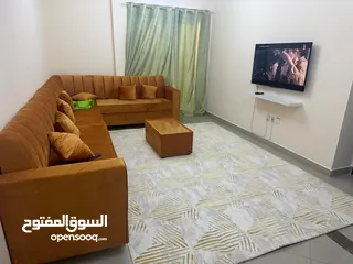  4 > الايجار الشهري في الشارقه مفروش غرفه وصالة التعاون