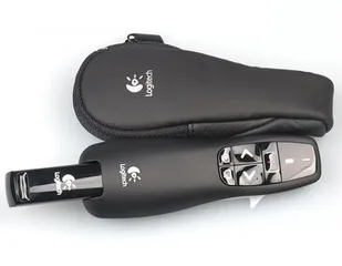  1 برزنتر مع ليزر بوينتر ماركة لوجيتك Logitech
