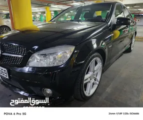  12 مرسيدس C200  kit AMG  موديل 2009