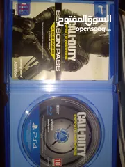  7 اقراص PS4/PS3 استعمال ايام قليلة جدا في حالة ممتازة جدا مثل الجديد بجودة جدا جدا ممتازة والعاب مميزة