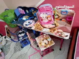  6 مكاتب أطفال الروضة والابتدائي  الطاولة المثالية لطفلك للدراسة واللعب براحة وامان