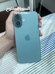  1 iPhone 16 Plus, 256gb Teal Color Arabic