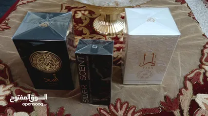  2 عطر أسد وسلفر سنت رجالي ويارا نسائي