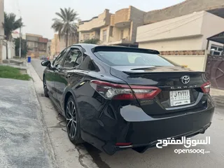  11 Toyota Camry  2018 SEبلس  لون اسود رقم بغداد  محرك اربعه سلندر 2500