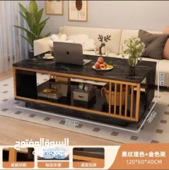  2 طاولة وسط خشبية