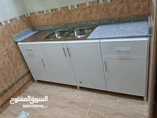  18 aluminium kitchen cabinet new make and sale  خزانة مطبخ ألمنيوم جديدة الصنع والبيع