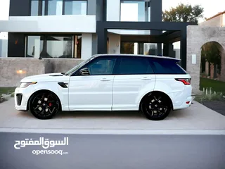  8 AED 3,600 PM  RANGE ROVER SPORT  SVR  LUXURIOUS CABIN  0% DOWNPAYMENT