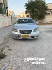  7 لكزس ES350 نظيفة للبيع موديل 2009