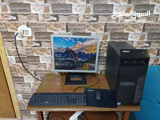  12 كمبيوتر للبيع كامل مع كيبورد وماوس ويندوز 10 pro