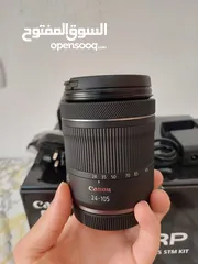  8 للبيع كاميرا canon Rp +عدسة 105_24  الكاميرا وكالة نظيفة جدا. -عداد الشتر 5k فقط،بجميع اغراضه