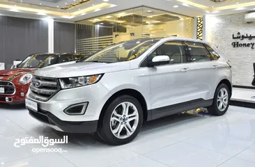  1 Ford Edge Titanium AWD ( 2017 Model ) in Silver Color GCC Specs