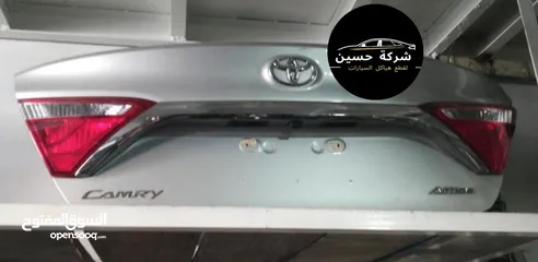  2 غطاء صندوق خلفي تويوتا كامري 2007 - 2024 جديد / مستعمل