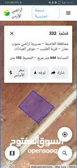  1 للبيع قطعة أرض 644 م الطنيب العيادات منطقه فلل