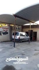  2 محطة غسيل سيارات ومحل
