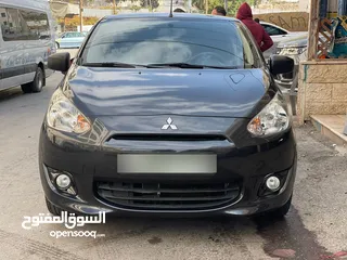  2 ميتسوبيشي سبيس 2014  بالكرتونة  جير عادي اقتصادية جدا