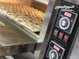  2 فرن بيتزا على الغاز
