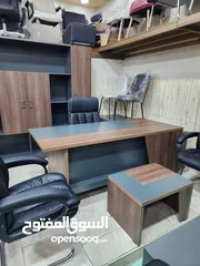  23 مكتب مميز قياس مترين +جانبية وادراج وطاولة توصيل مجاني داخل عمان والزرقاء