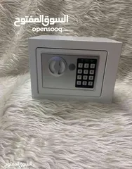  2 خزنة حجم صغير مناسبه للمنازل و المكاتب و الشركات أحدث اصدار مصنوعه من الفولاذ المقاوم للصدأ