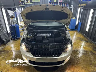  4 سكودا فابيا special edition شصي طويل بالكرتونة مش داخلة كراج بالصلاة على النبي