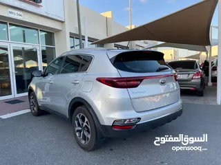  2 KIA SPORTAGE 1.6L/2020/SILVER/GCC