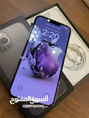  5 Iphone 13 pro max 256 dual SIM facetime like new اي فون 13 بروماكس خطين