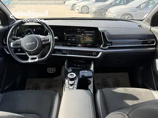  10 كيا سبورتاج GT Line ترخيص 2022 محرك 1600 هايبرد  جير أوتوماتيك 240 حصان