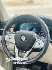  14 بي أم دبليو فئة 740 موديل 2022 قمة في النظافة BMW