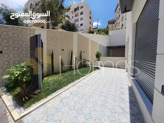  6 شقق ارضية مع مسبح و حديقة للبيع في رجم عميش بمساحة بناء240م