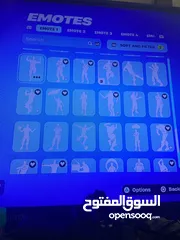  9 بيع حساب فورت نايت ب 170