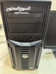  2 Dell Tower Server  T110 جهاز جهاز سيرفر للبيع