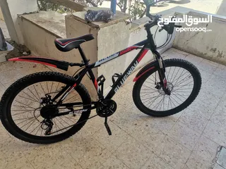  1 دراجه هوائيه مستعمل بحالة الوكالة
