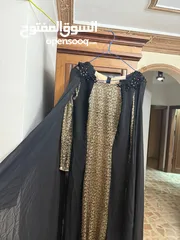  1 فساتين سهرة للبيع بحالة ممتازة وموديلات مميزة