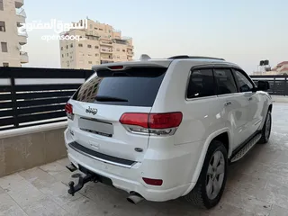  7 جيب جراند شيروكي اوفرلاند 2014 للبيع او البدل