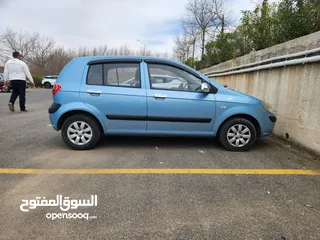  3 هيونداي جيتز 2010 هاتشباك (مالك واحد من المنطقة الحرة) محرك 1400CC بحالة ممتازة