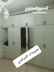  13 خزائن ملابس خشب لامنيت 18م حجم كبير قياس 320 عرض  ارتفاع 240 تفصيل حسب المقاس الون اختياري  كفاله خم